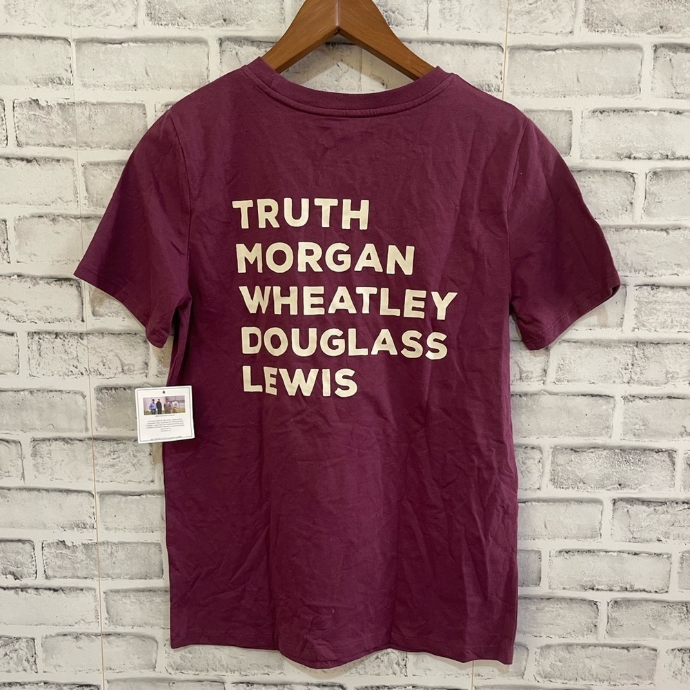 NWT Kids Target Black History Month mauve Sojourner Garrett Phyllis Fredrick… XL - Picture 2 of 3